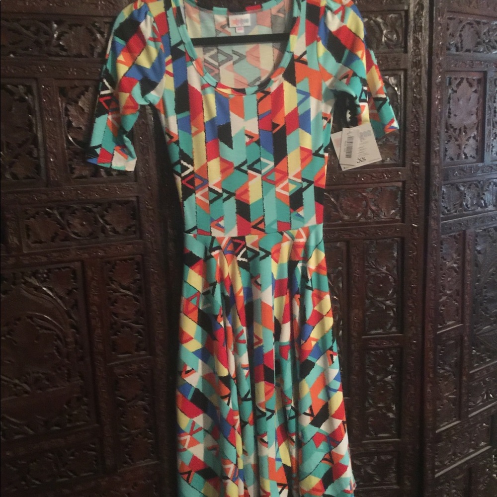 XXS LuLaRoe Nicole Dress